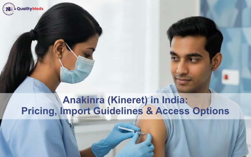 Anakinra (Kineret) in India