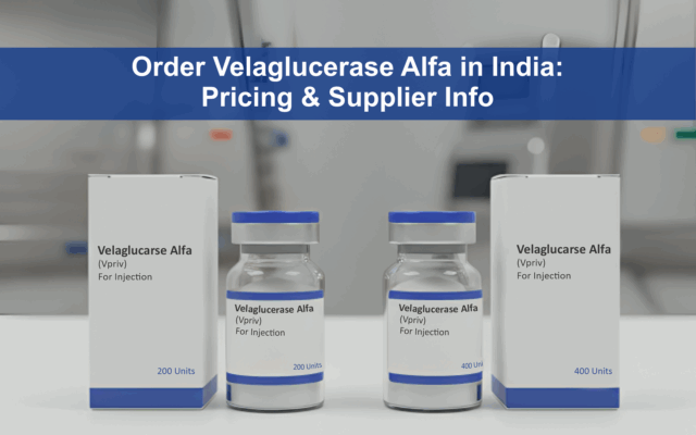 Order Velaglucerase Alfa in India