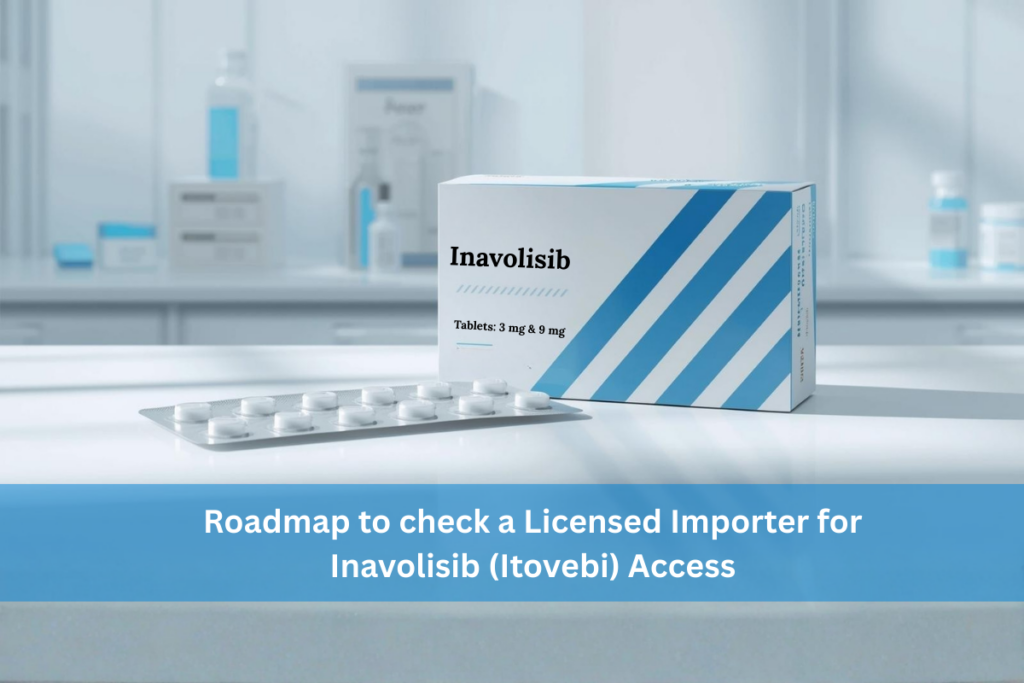 Roadmap to check a Licensed Importer for Inavolisib (Itovebi) Access