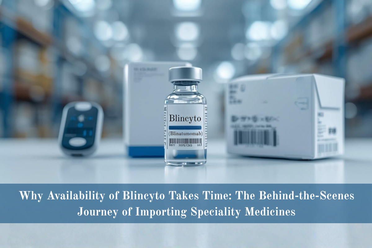 buy blincyto online in India import process