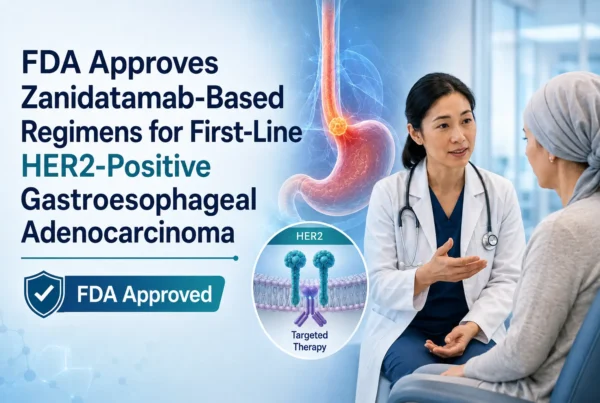 FDA-approved zanidatamab treatment for HER2-positive gastroesophageal adenocarcinoma and zanidatamab price in India